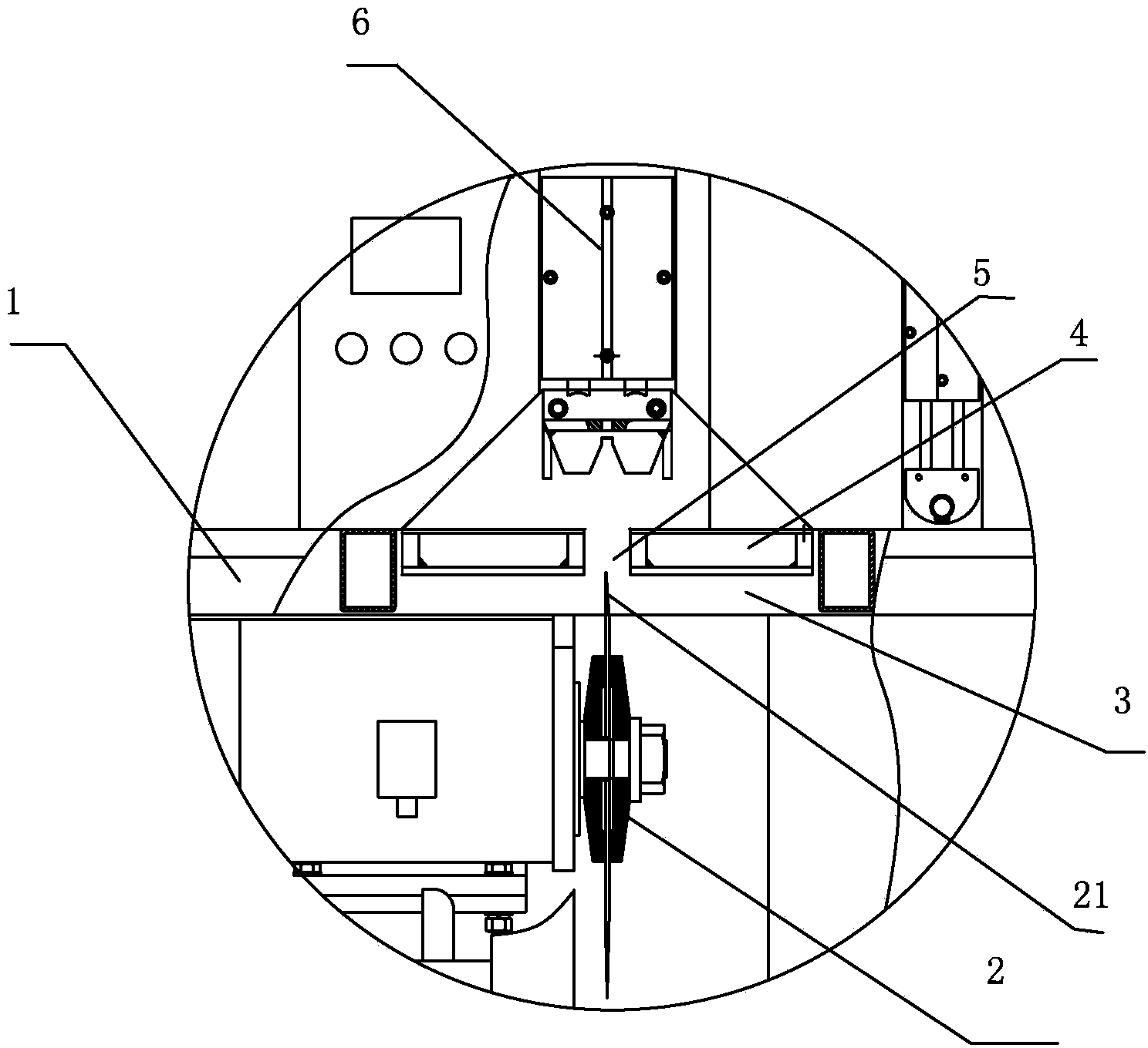 Cutting equipment for rubber hose production line