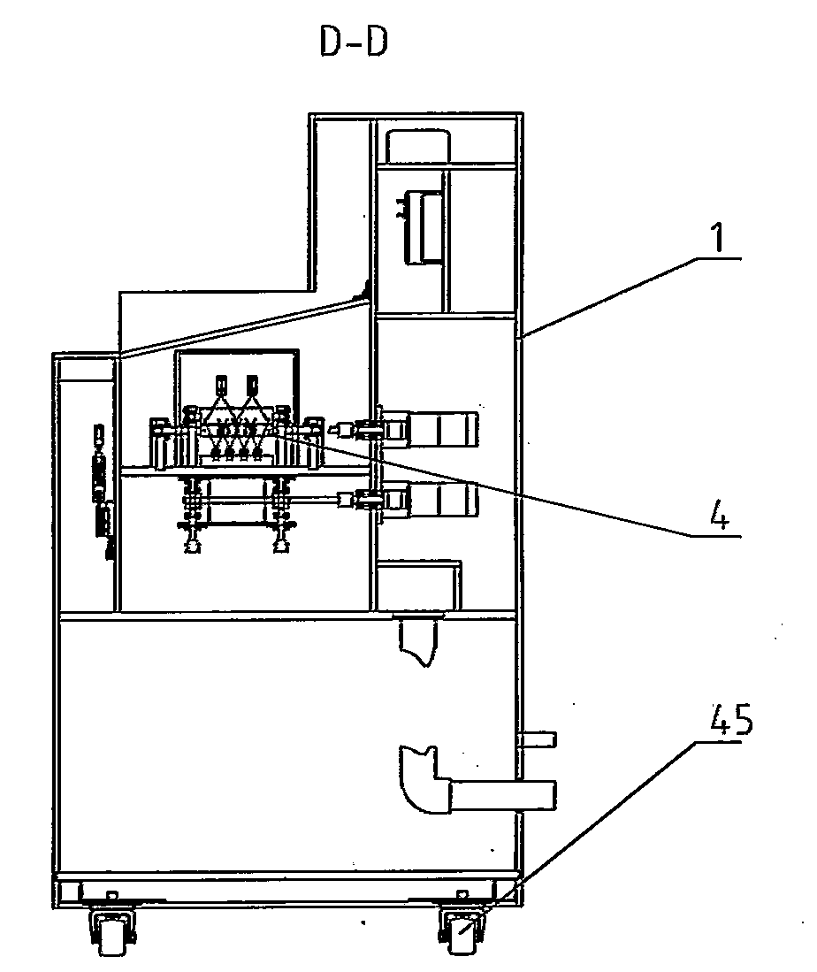 Two-sided scrubbing unit for wafers