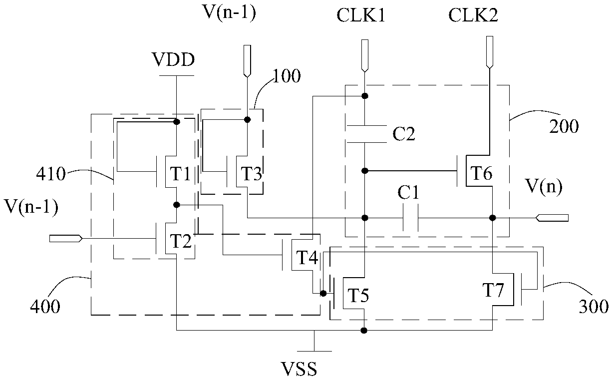 Shift register unit, shift register, gate drive circuit and display device