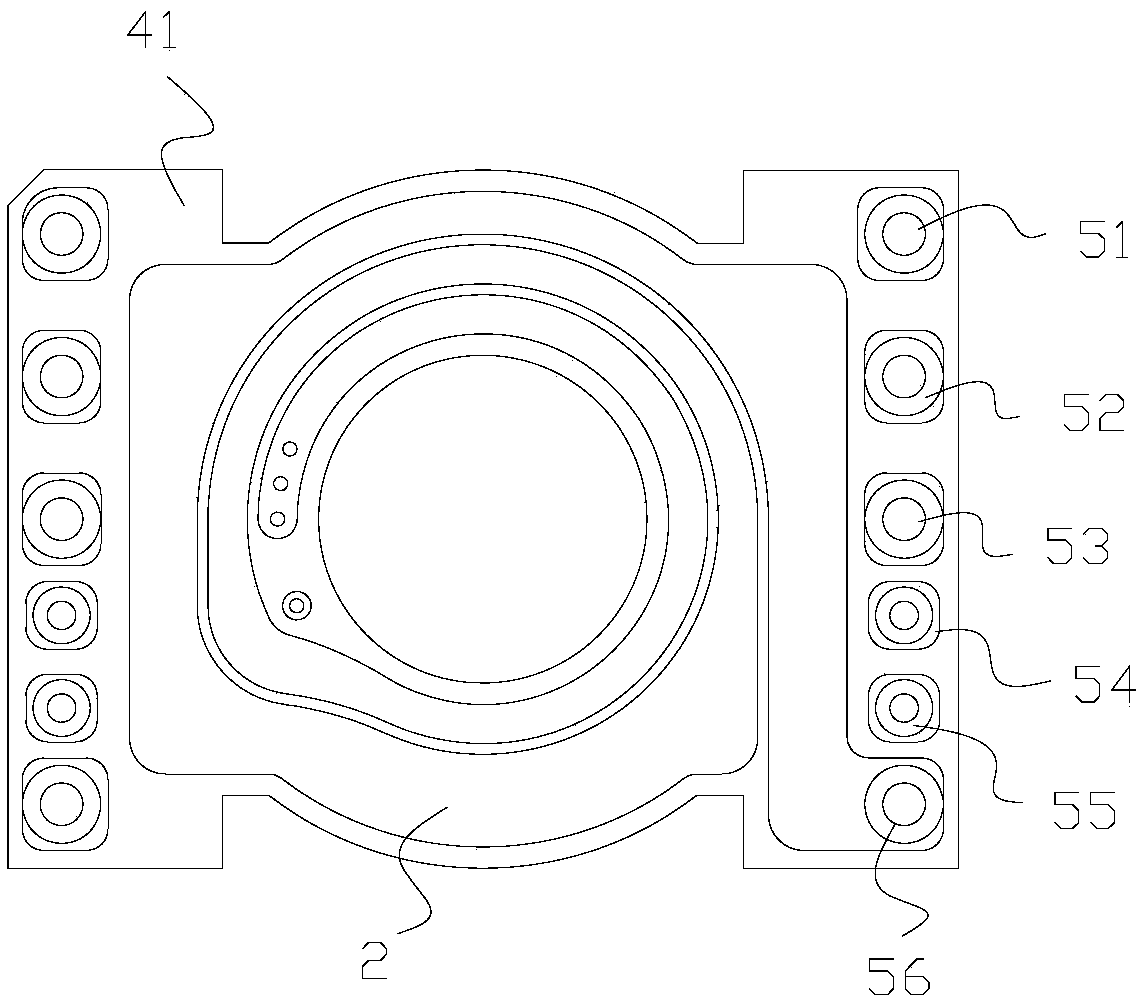 Magnetic sheet type transformer with low mounting height