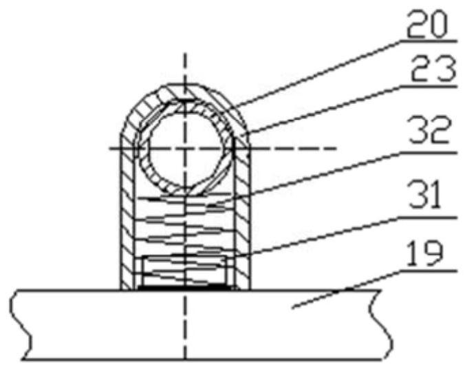 A profiling mechanism for residual film removal and land preparation machine