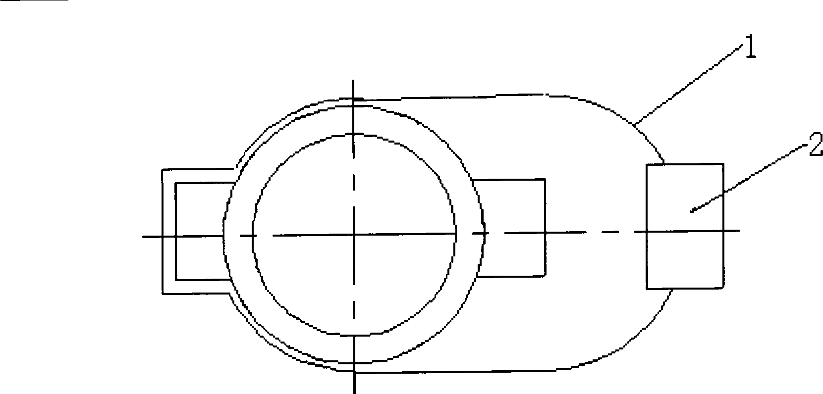 Ladle hydraulic slide runner glidingly stroke converting method