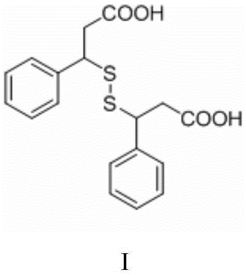 Preparing method of beta,beta'-dithiobis(dihydrocinnamicacid)