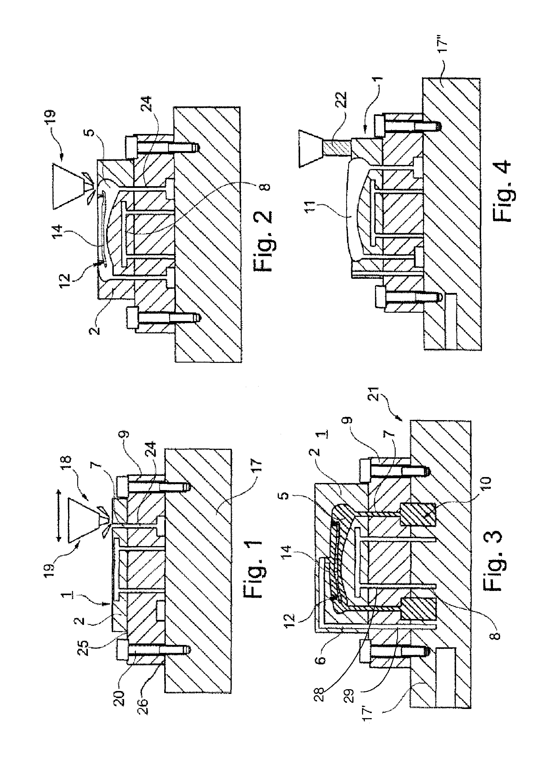 Injection molding method including machining of both injection mold and molded product