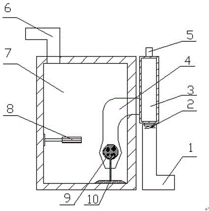 Molten glass clarifying device