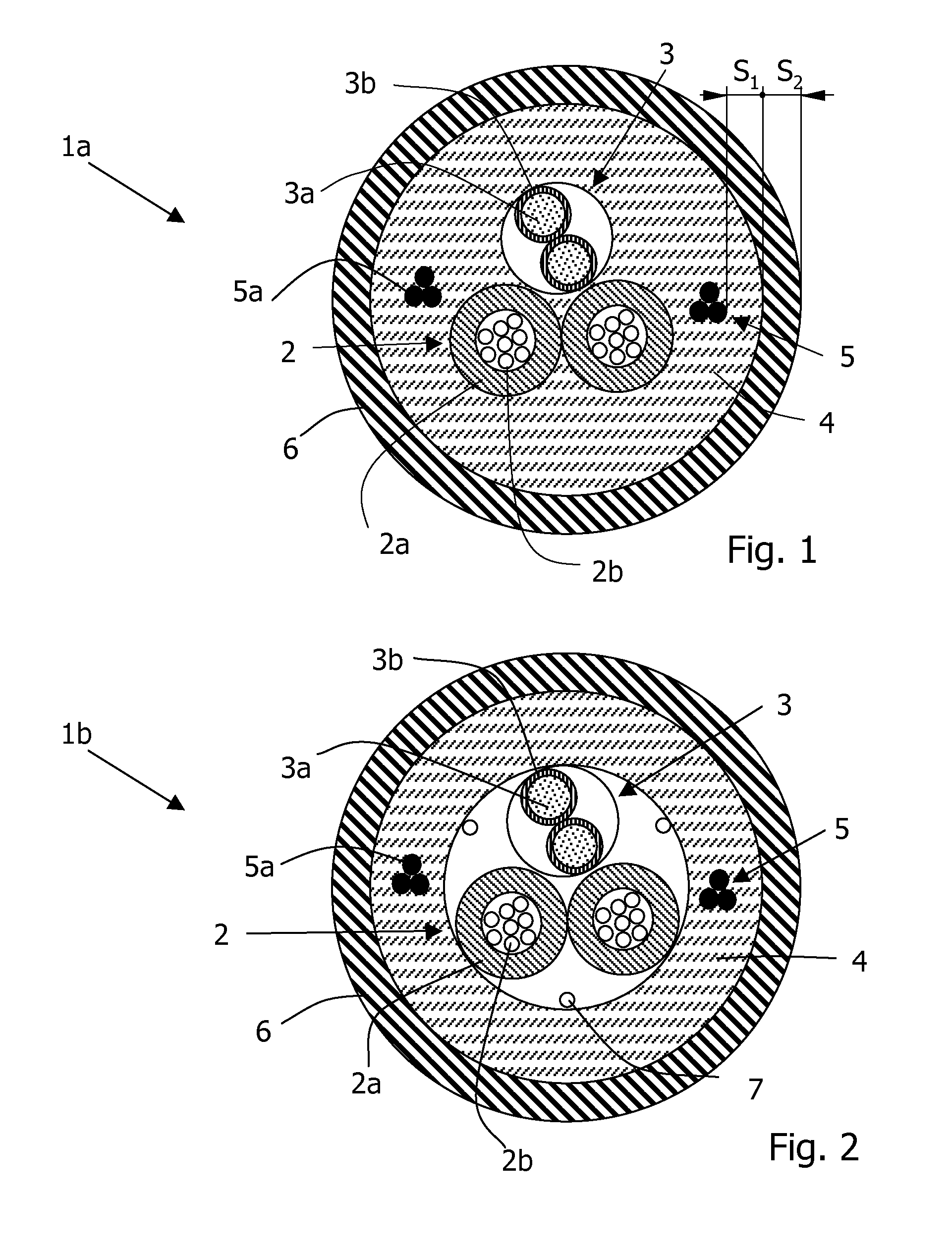 Multipurpose optical fibre drop cable