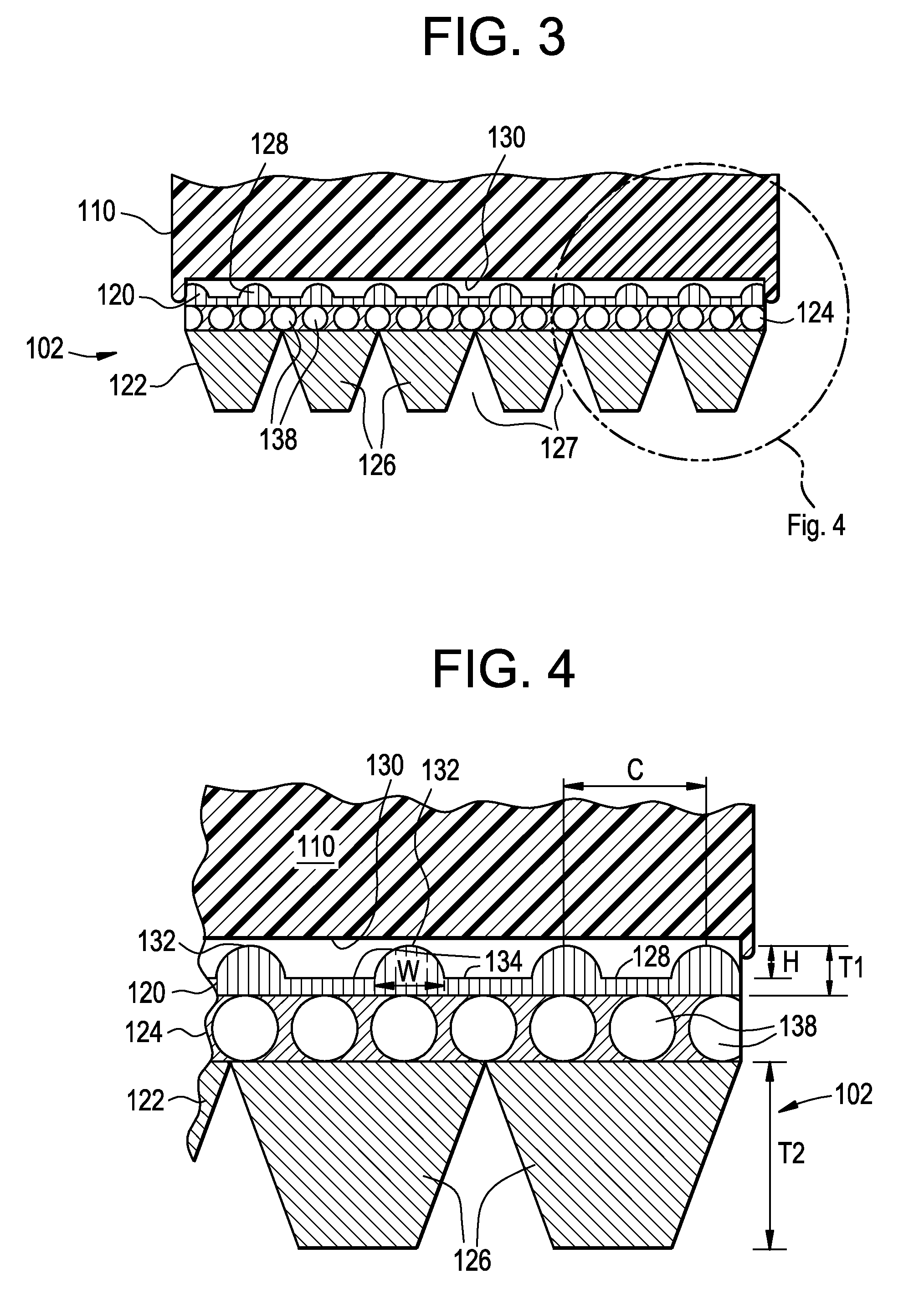 V-ribbed belt having an outer surface with improved coefficient of friction