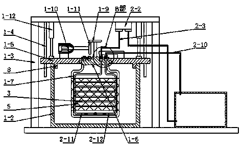 Stirring device capable of realizing full mixing and used for production of low-temperature waterborne transparent paint