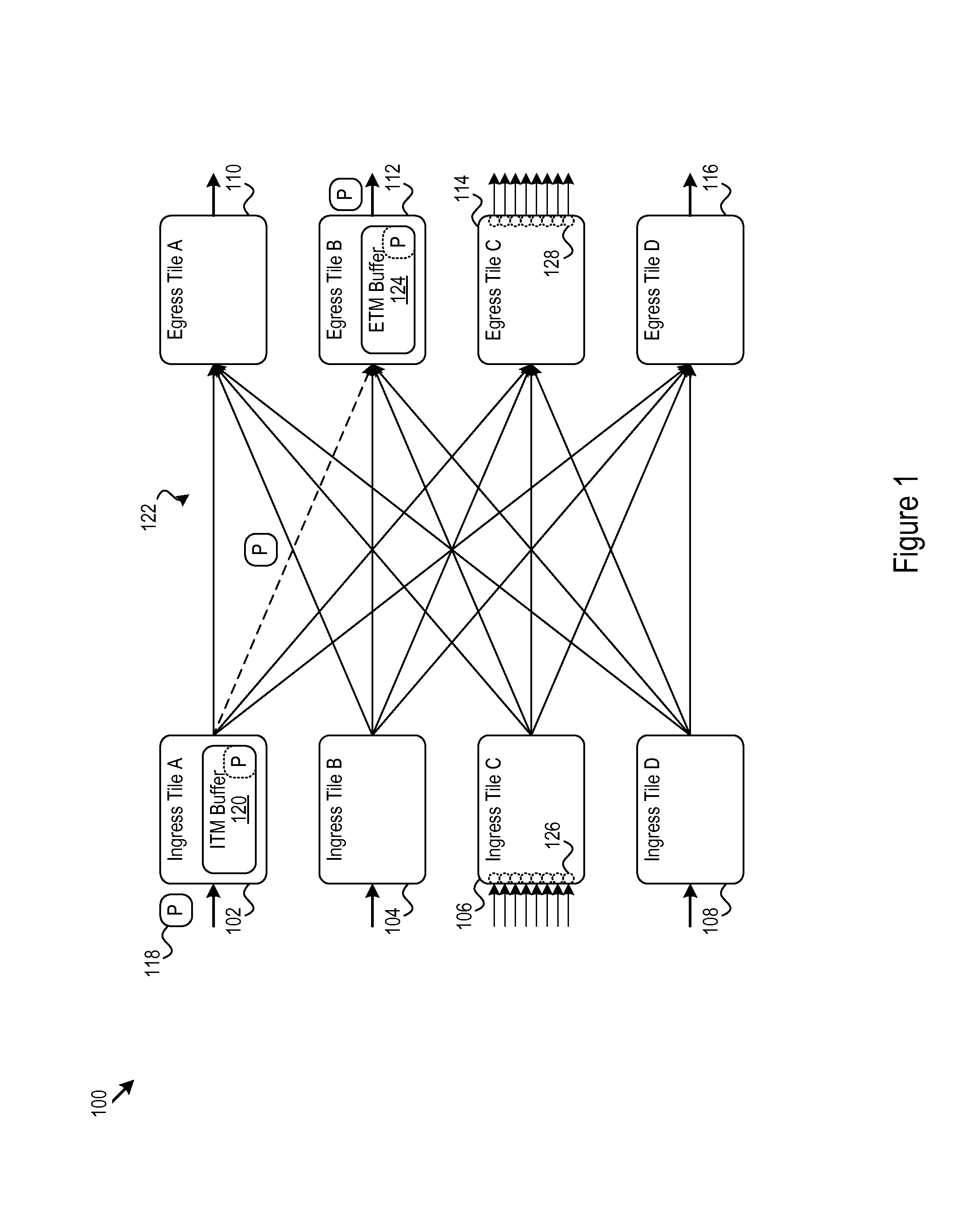 Internal Cut-Through For Distributed Switches