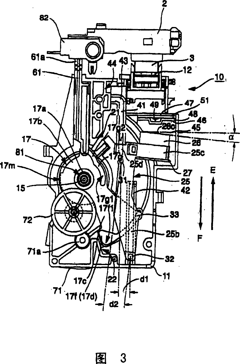 Cleaning device and ink-jet printer