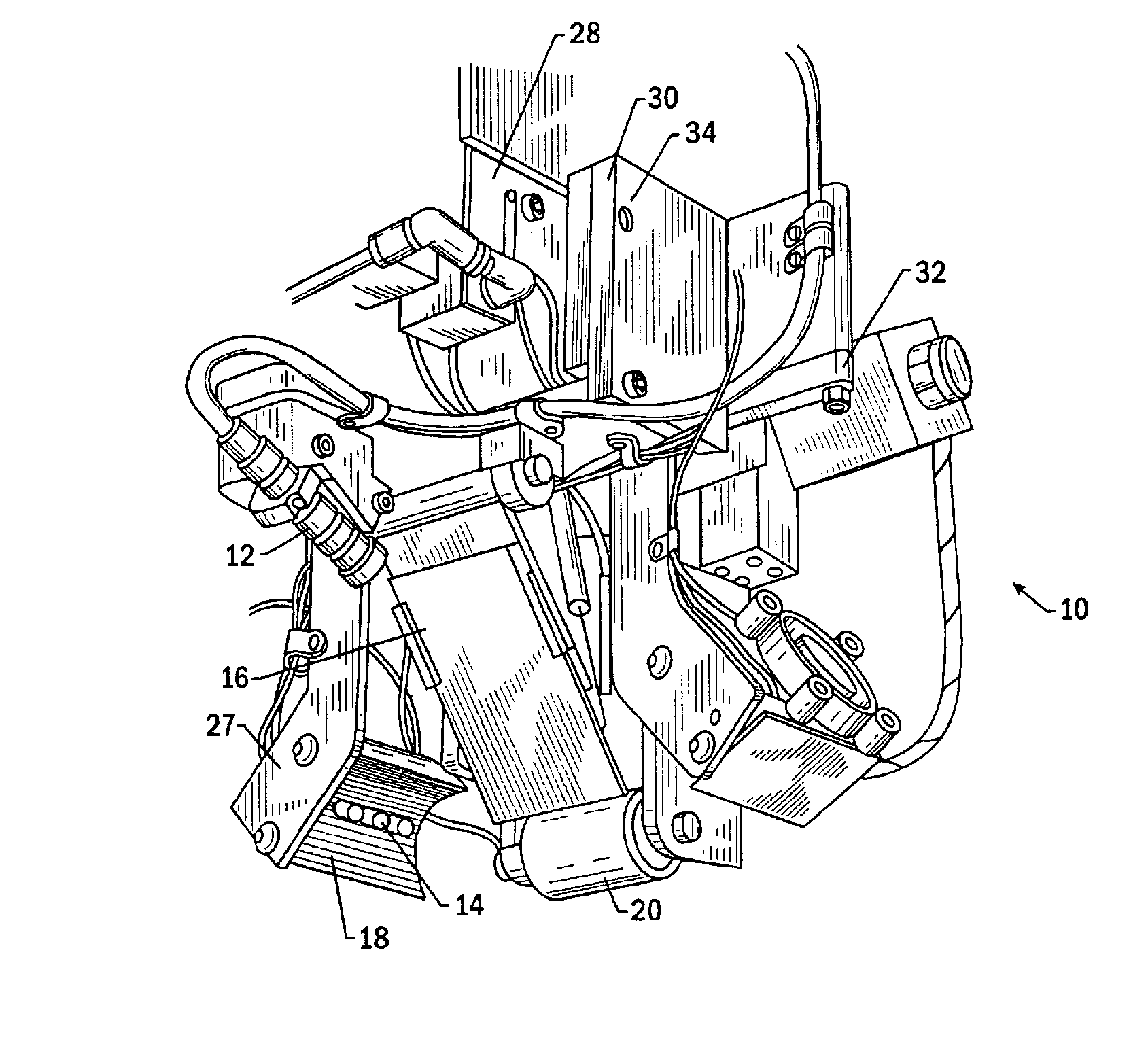 System for identifying defects in a composite structure