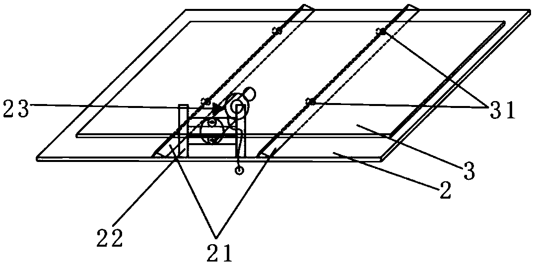 Device for researching pile-soil interaction under horizontal load through transparent soil and test method of device