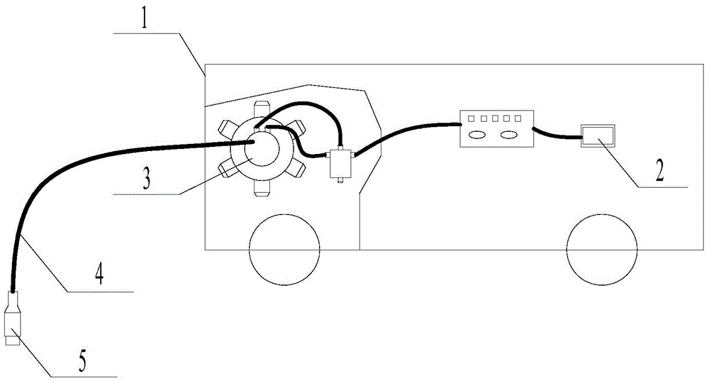 Electric sealing method of bridge type eccentric dispensing