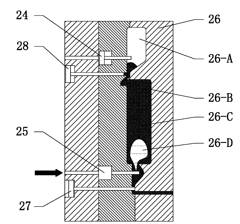 Water-assisted molding process and constant pressure water-assisted injection molding equipment