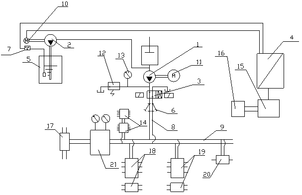 Two-wire centralized lubrication system