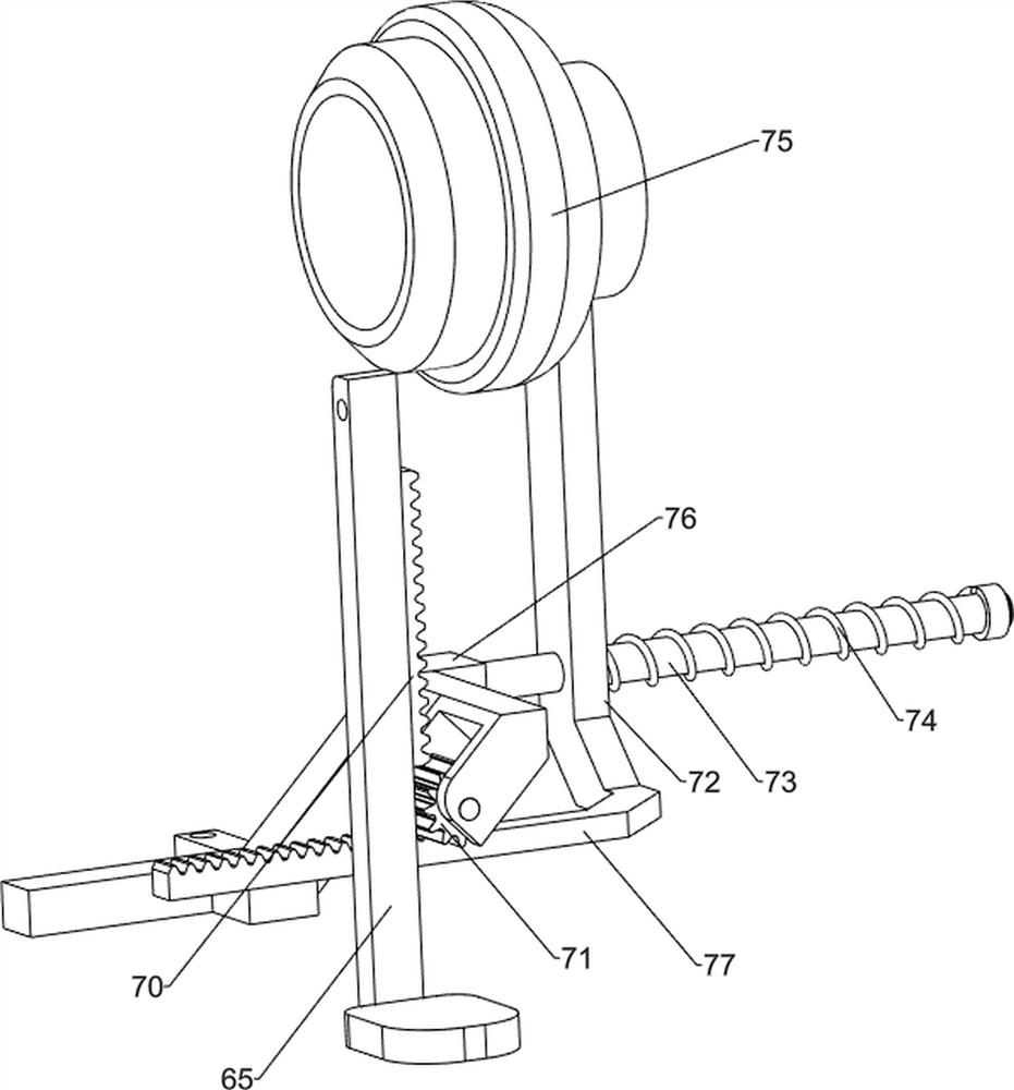 An all-round painting machine for ring parts of new energy vehicles