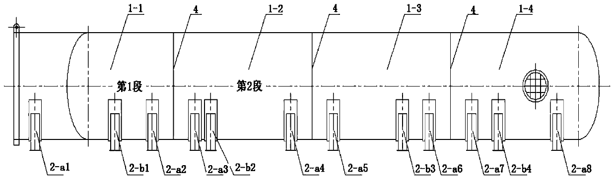 Assembly method for saddle of large tower equipment