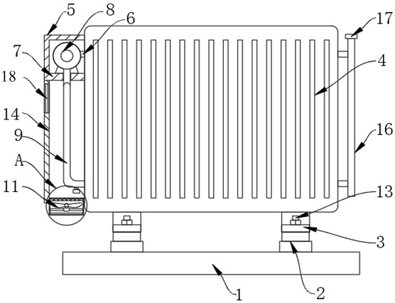 Oil-immersed transformer and transformer temperature control system