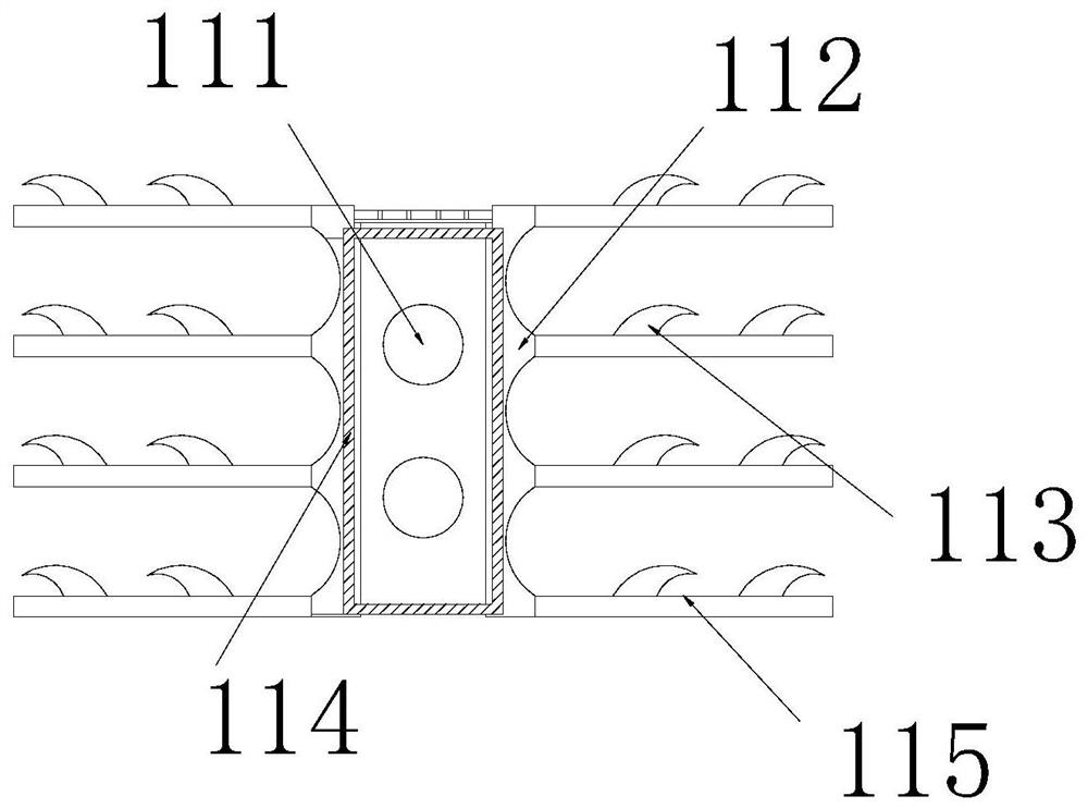 Heat dissipation power device for power engineering