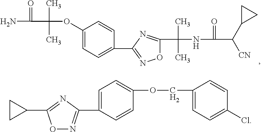 Novel Oxadiazole Compounds
