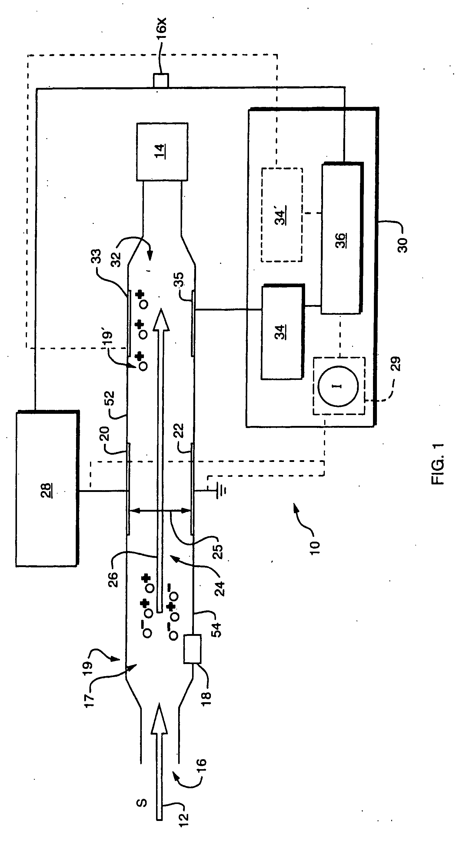 Longitudinal field driven ion mobility filter and detection system