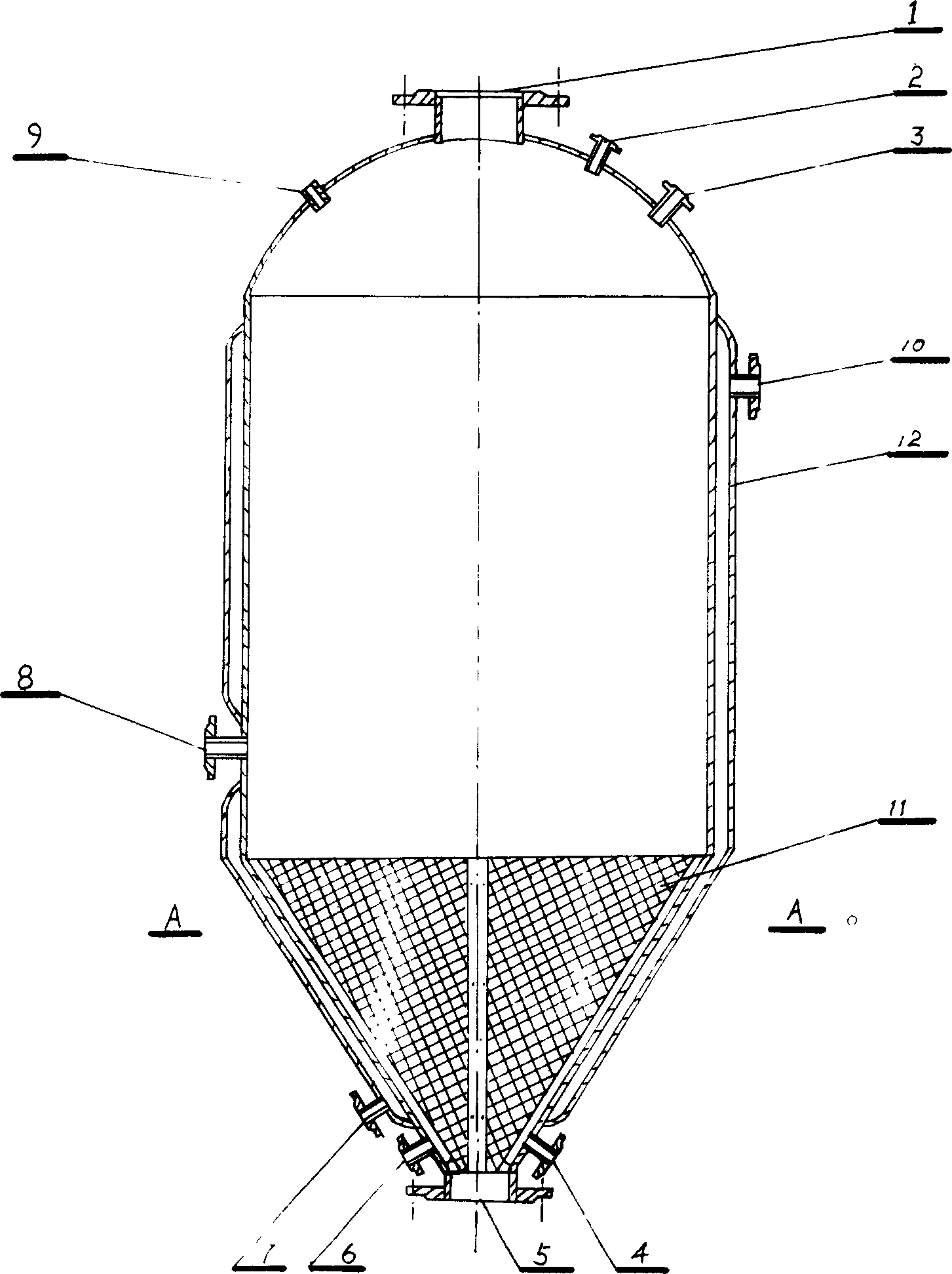 Pulping method of non-wood fibers with no black liquor drained off as well as its boiler