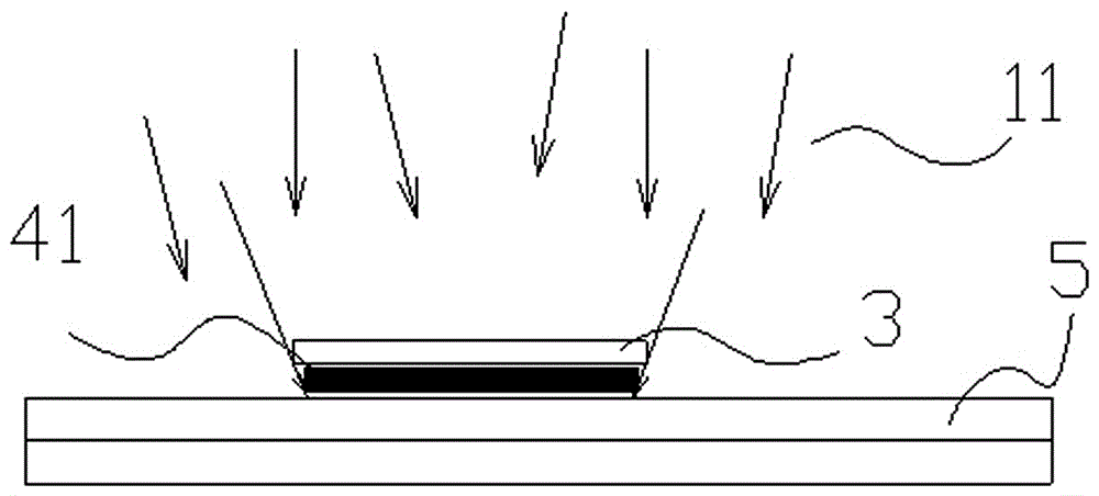 Mechanism capable of improving parallel light ejection of LED exposure machine