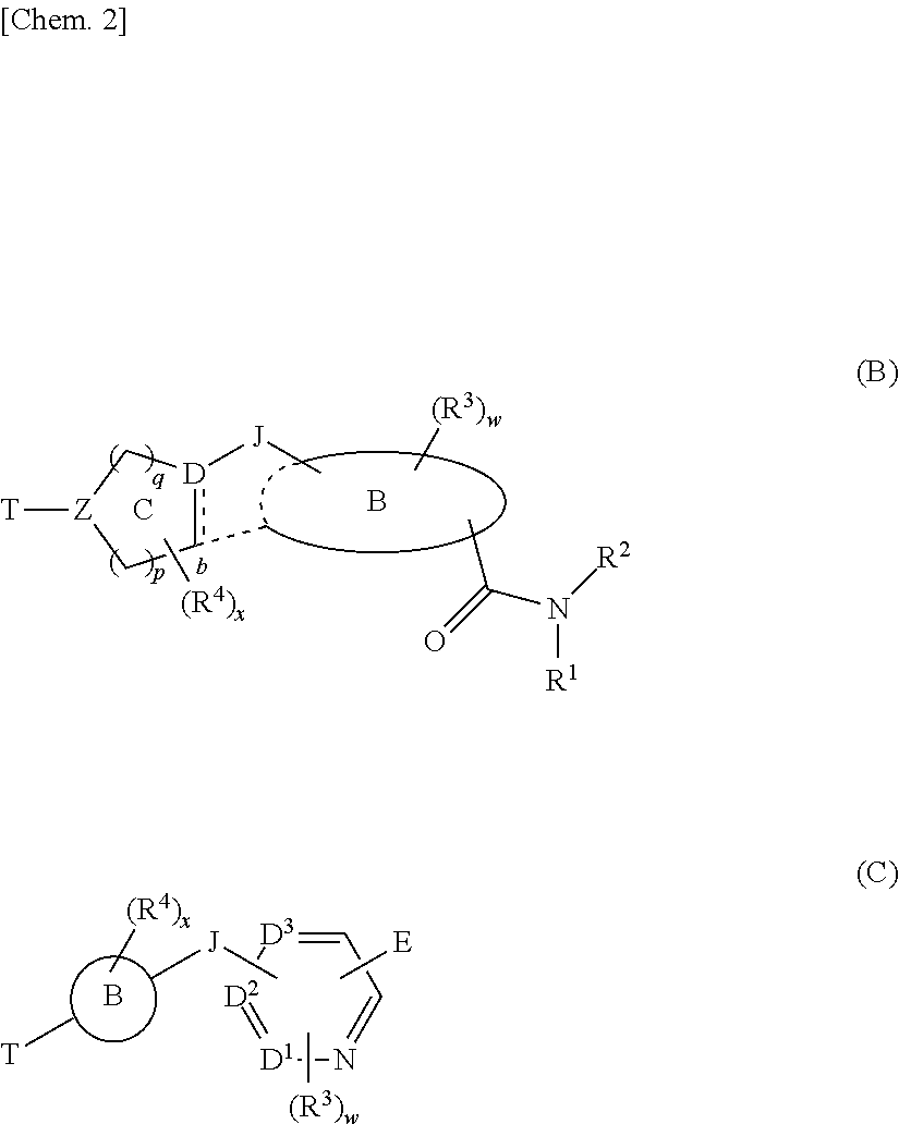 Pharmaceutical composition comprising bicyclic nitrogen-containing aromatic heterocyclic amide compound as active ingredient