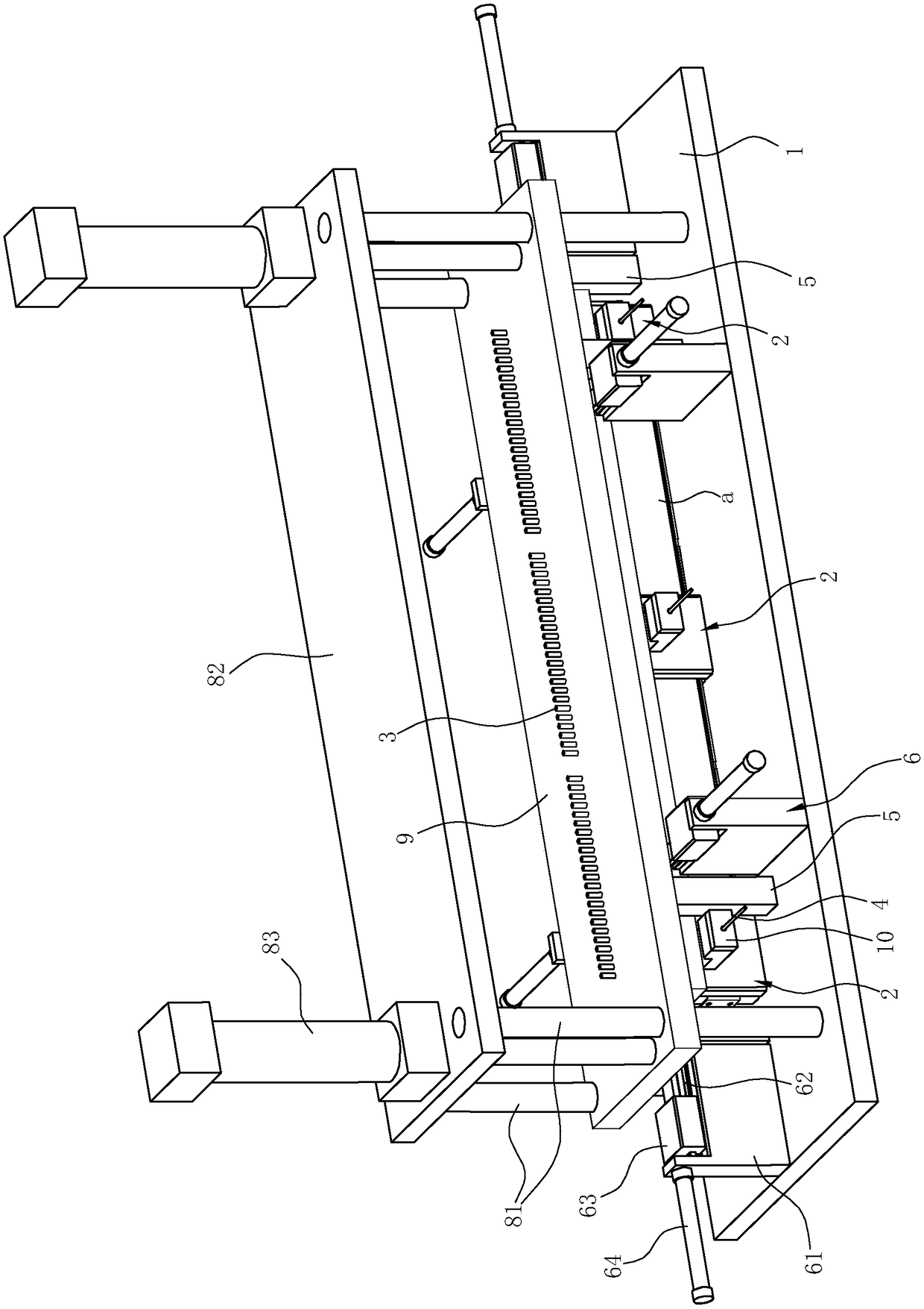 Automobile battery integration connection plate detection device and detection method