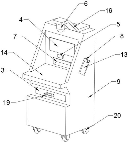 Intelligent warehousing machine and management system thereof