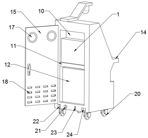 Intelligent warehousing machine and management system thereof