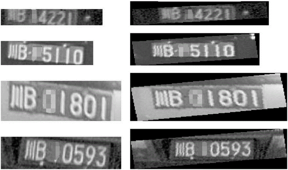 License plate identification system based on integral feature channels and gray projection