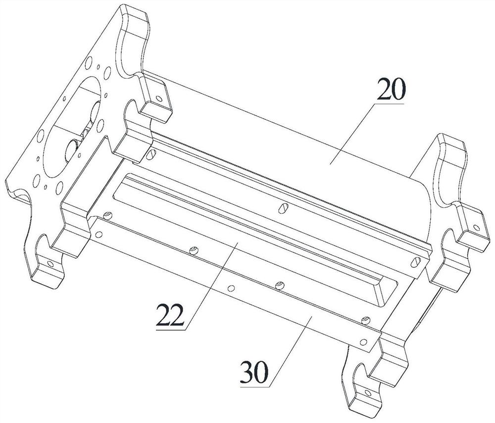 Slurry discharging mechanism for food processing and slurry injection machine thereof