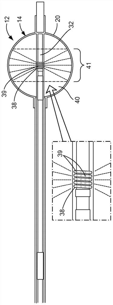 Apparatus and method for targeted bronchial denervation by cryo-ablation