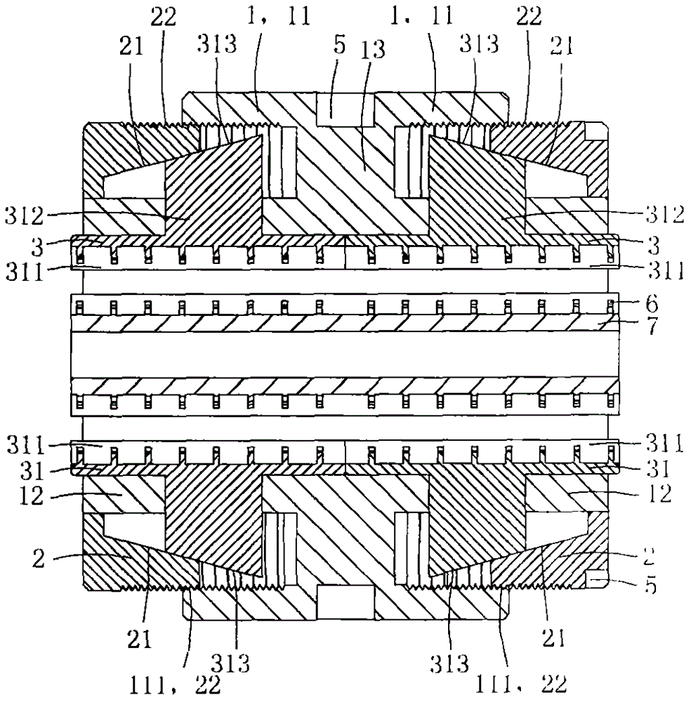 High-voltage power transformer for improving wire clamping strength