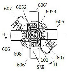 Drilling tool with variable stirring angle