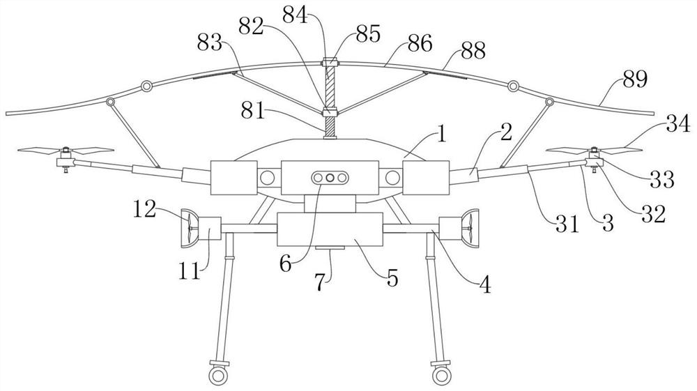 Unmanned aerial vehicle for underground cruise