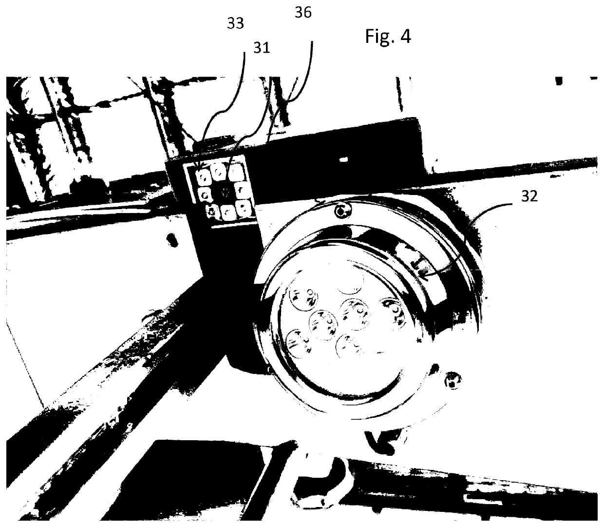 Operator protection system for electric saw