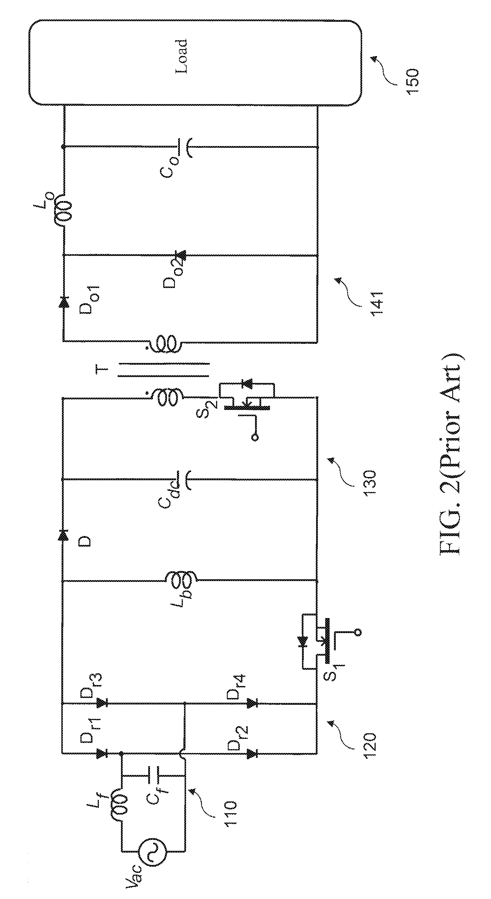 Single-stage isolated high power factor ac/dc converter with leakage inductor energy recovery function