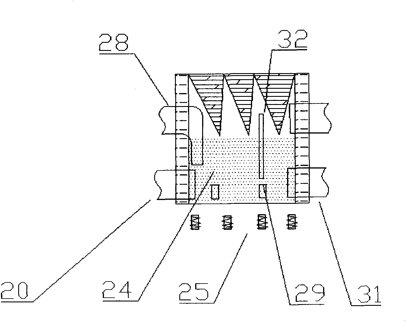 Equipment for removing dust by using magnetic fluid and application thereof as well as method for removing dust in air by using equipment