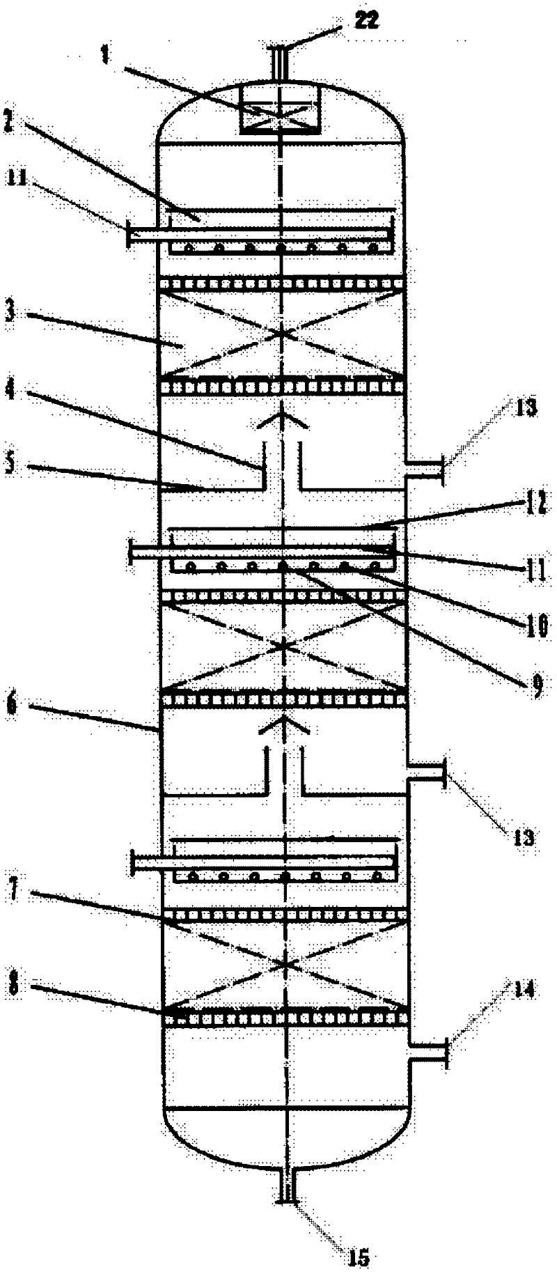 Purge gas ammonia recycling method and ammonia recycler