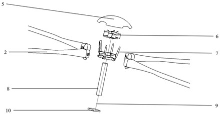 3D holographic display rotor wing and working method thereof