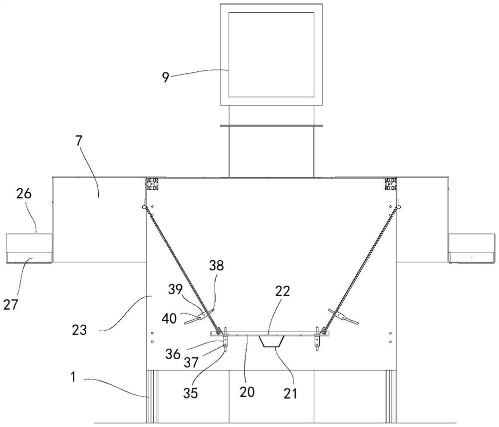 Air quality monitoring demonstration device and use method