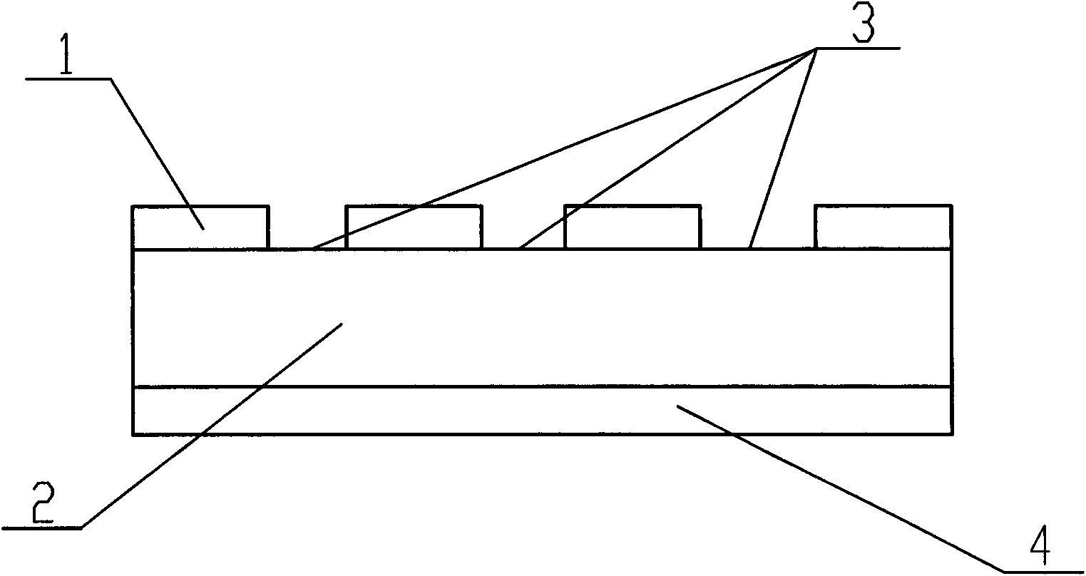 Method of producing large gate width silicon carbide metal semiconductor filed-effect transistor (SiC MESFET) with intercellular balance resistors