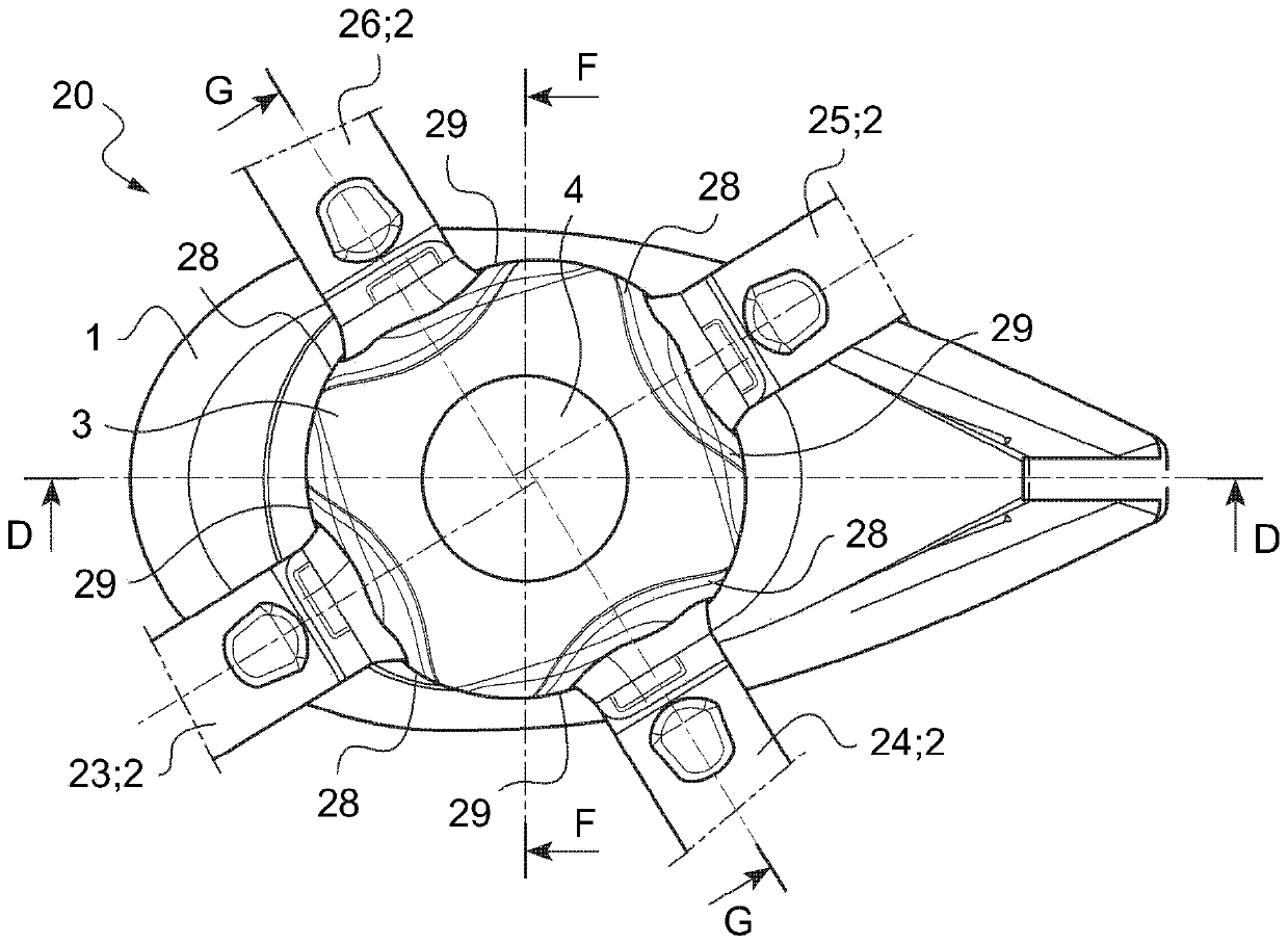 Rotor head of rotary wing flying machine and method of manufacturing and assembling such rotor head