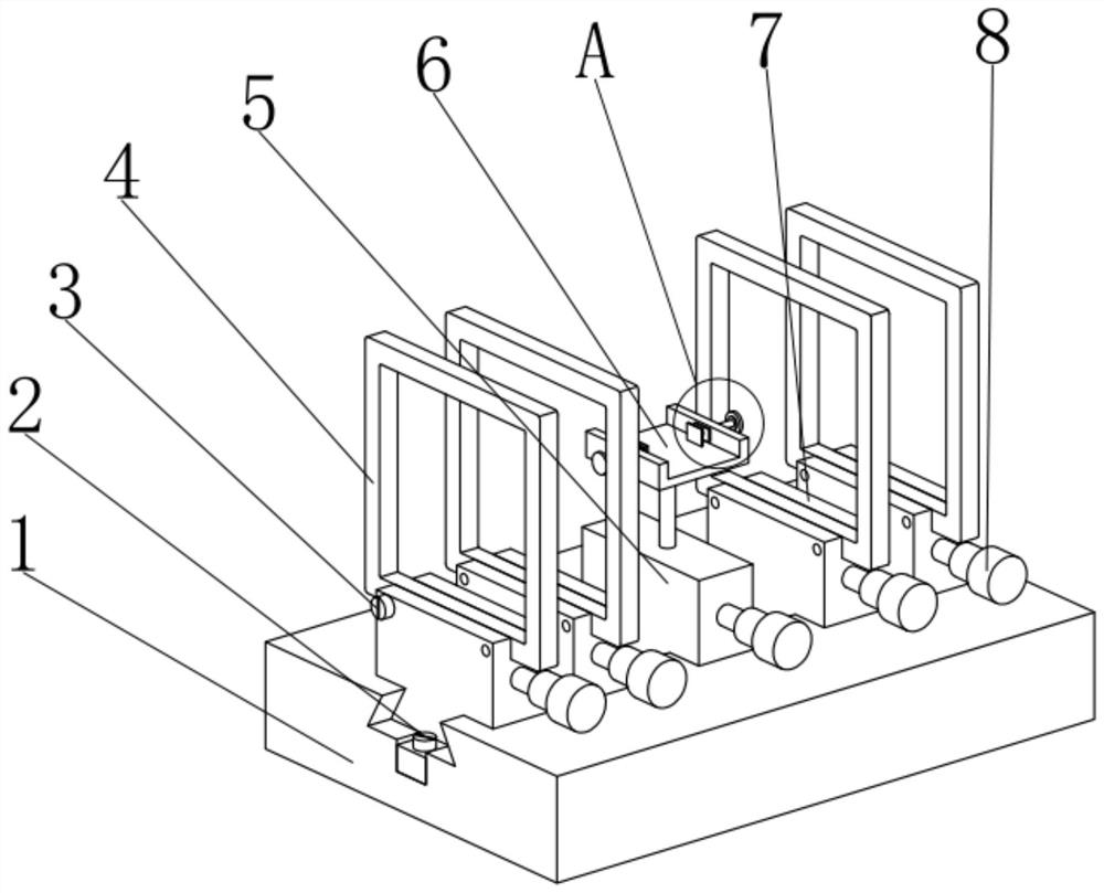 Giant magnetoresistance sensor performance testing device