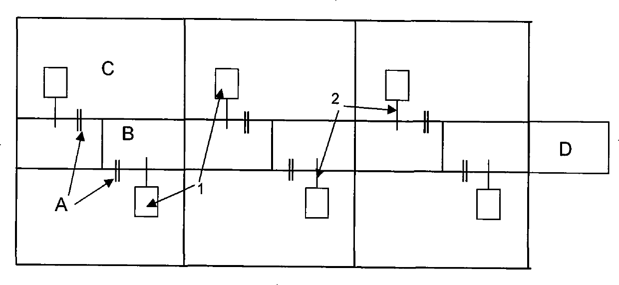 Agricultural land underground eluviation and surface runoff in situ monitoring integration device