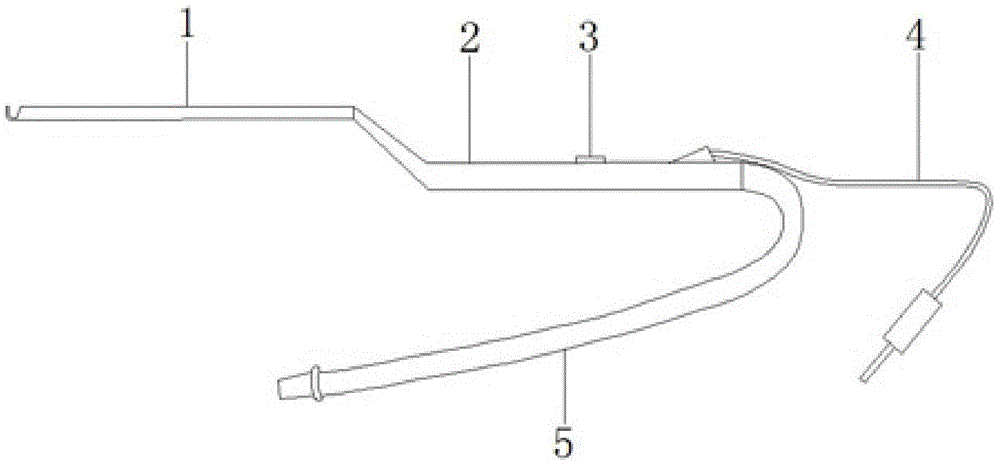 Endoscopic electrocoagulation aspirator and application thereof