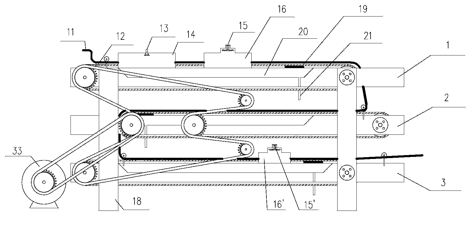 Extruded plastic cooling device
