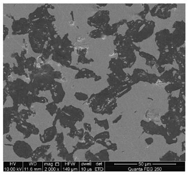 A kind of in-situ reaction preparation method of copper-carbon composite material